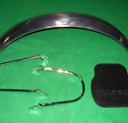 GUARDABARROS ALUMINIO BULTACO SHERPA, LOBITO, CON SOPORTES Y GOMA