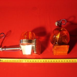 INTERMITENTES CON REFLECTANTE NARANJA CUADRADO