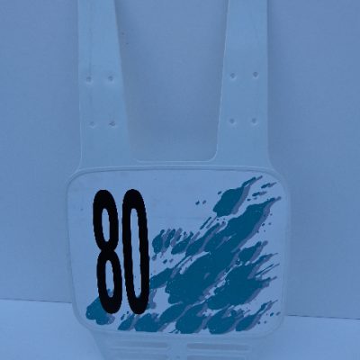 PORTA NUMEROS KTM 80 AÑOS 90