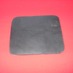 PORTA MATRICULA BULTACO MONTAÑA, EN GOMA NEGRA DE 16 X 14