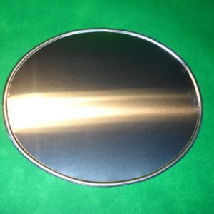 PORTA NUMEROS ALUMINIO OVALADO SIN ANCLAJES