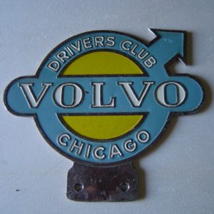 CHAPA VOLVO DE 13CM DIÁMETRO