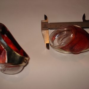 PILOTO (CRISTAL), NARANJA CROMADO. REF 1335