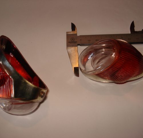 PILOTO (CRISTAL), NARANJA CROMADO. REF 1335