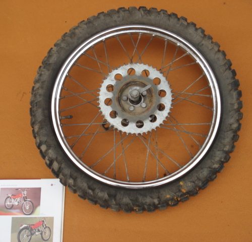 RUEDA MONTESA RAPITA 49, TRASERA.