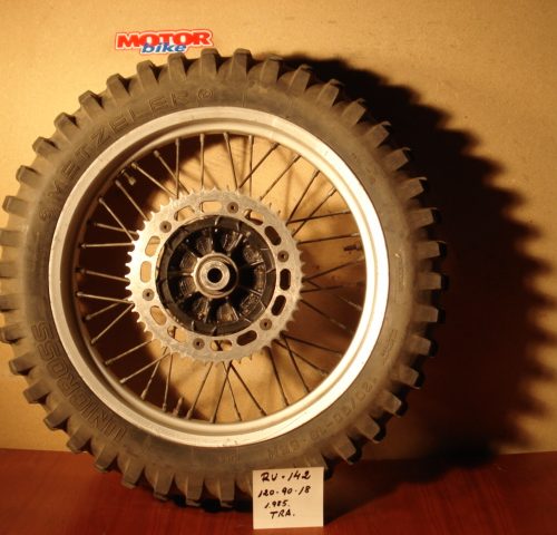 RUEDA TRASERA 120X90X18, DE 1985,MOTO ENDURO-CROSS REF RU 142