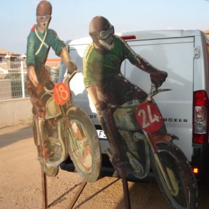 PILOTOS DE MADERA, AÑOS 50