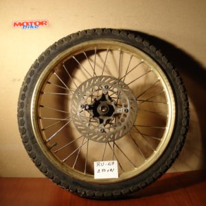 RUEDA DELANTERA CON DISCO 2.75 X 21 REF RU 67