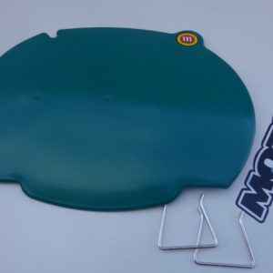 PORTA NUMEROS MONTESA CAPPRA VERDE CON ADHESIVO Y CLIPS