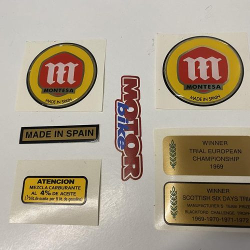 Montesa cota 247 1969-1972 kit adhesivos