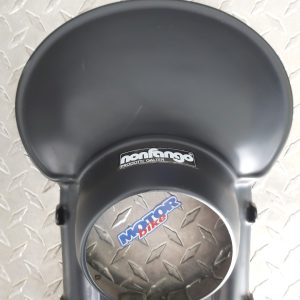 Careta Nonfango negra de plástico