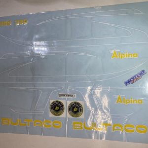 JUEGO ADHESIVOS BULTACO ALPINA 350 MOD 213